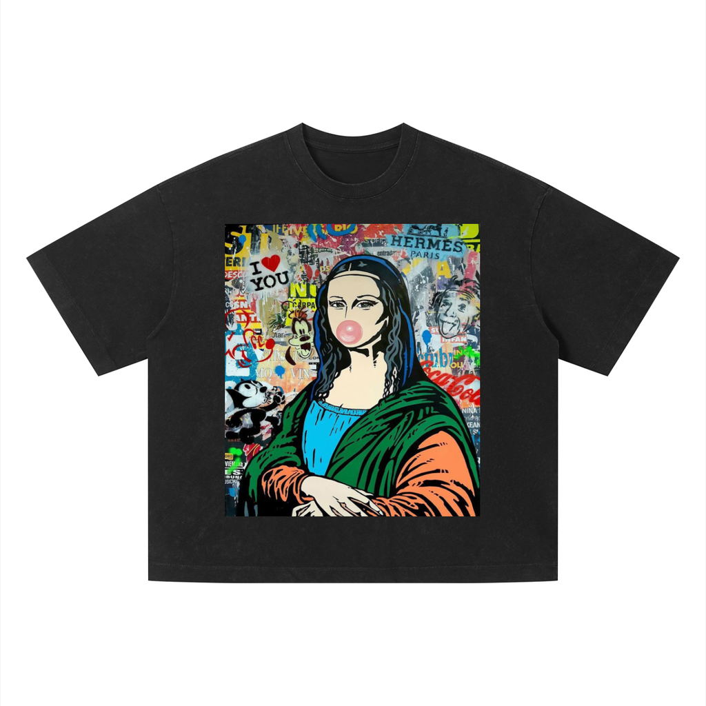 Unisex Vintage Wash Boxy T-Shirt