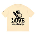 Streetwear Loose Drop Shoulder T-Shirt