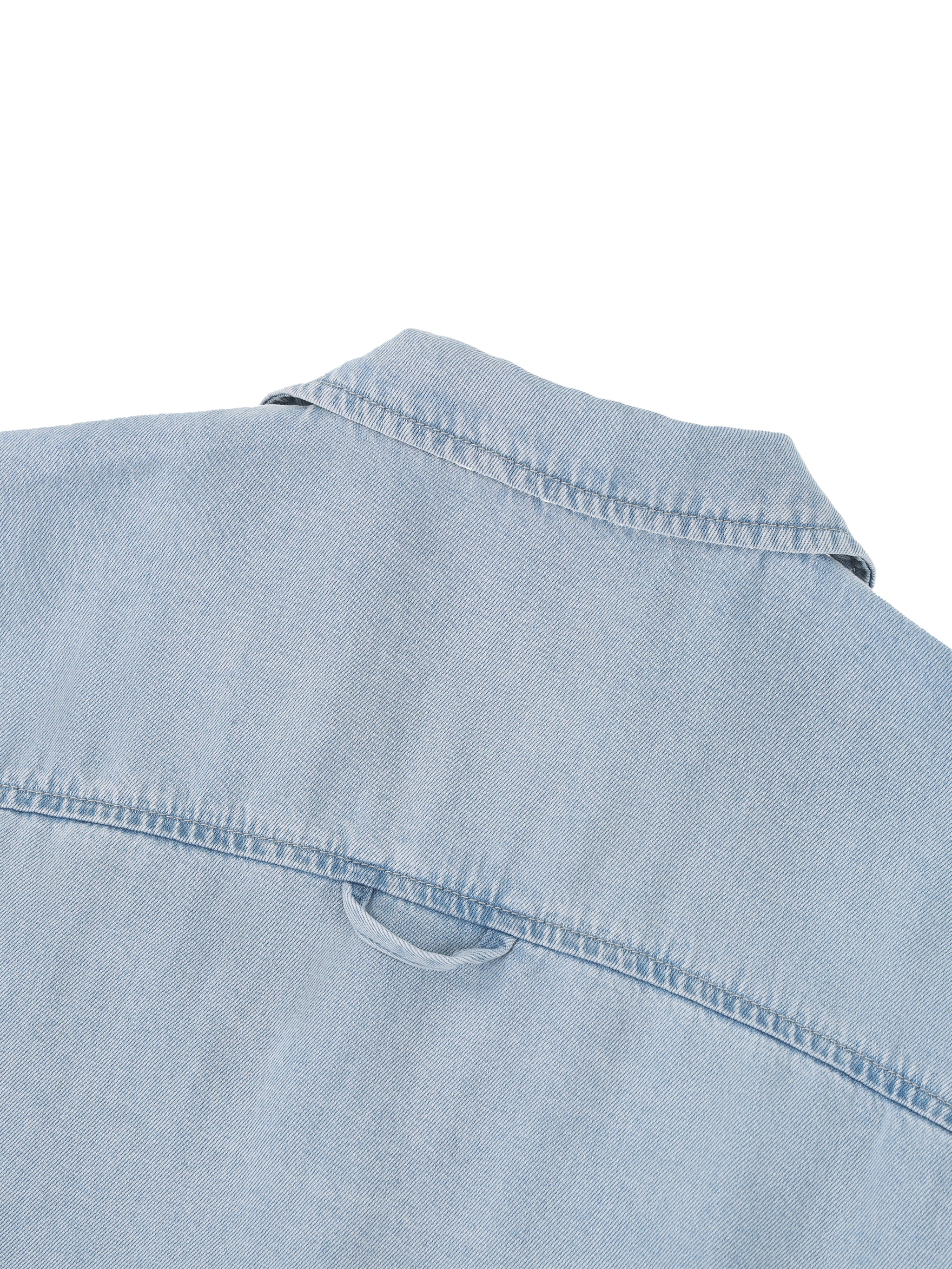 Women's Vintage Wash Boxy Cropped Shirt